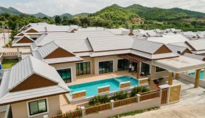 For Sale Pool Villa , Thongsuk Pool Villa Pranburi , Pak Nam Pran , Pran Buri , Prachuap Khiri Khan , CX-145396