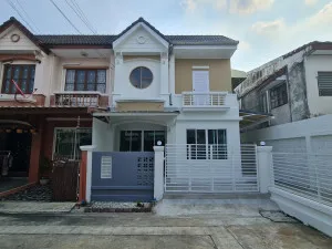 For Sale Townhouse/Townhome  , Busarin Ramintra , corner unit , newly renovated , Sam Wa Tawan Tok , Khlong Sam Wa , Bangkok , CX-145521
