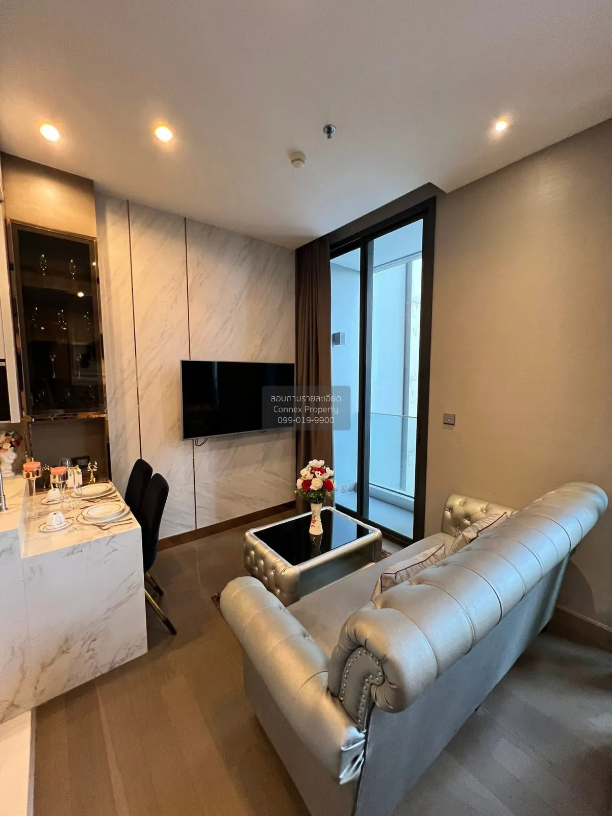 For Rent Condo , The Esse at Singha Complex , MRT-Phetchaburi , B