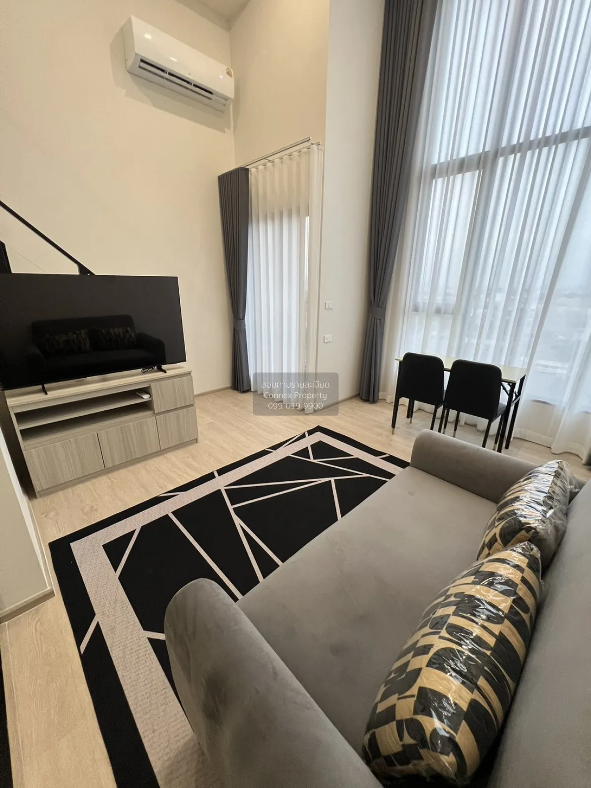 เช่าคอนโด  ออริจิ้น ปลั๊ก แอนด์ เพลย์ สายลวด สเตชั่น ดูเพล็กซ์ ปา 1