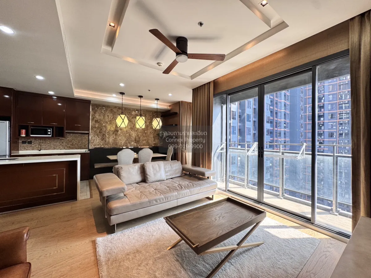 เช่าคอนโด  เอ็ม จตุจักร ชั้นสูง ห้องมุม รีโนเวทใหม่ BTS-สะพานควาย 3