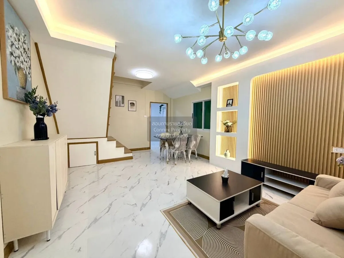 ขายทาวน์เฮ้าส์/ทาวน์โฮม  บ้านสมชายพัฒนา (วัดสวนส้ม) รีโนเวทใหม่ บ 3