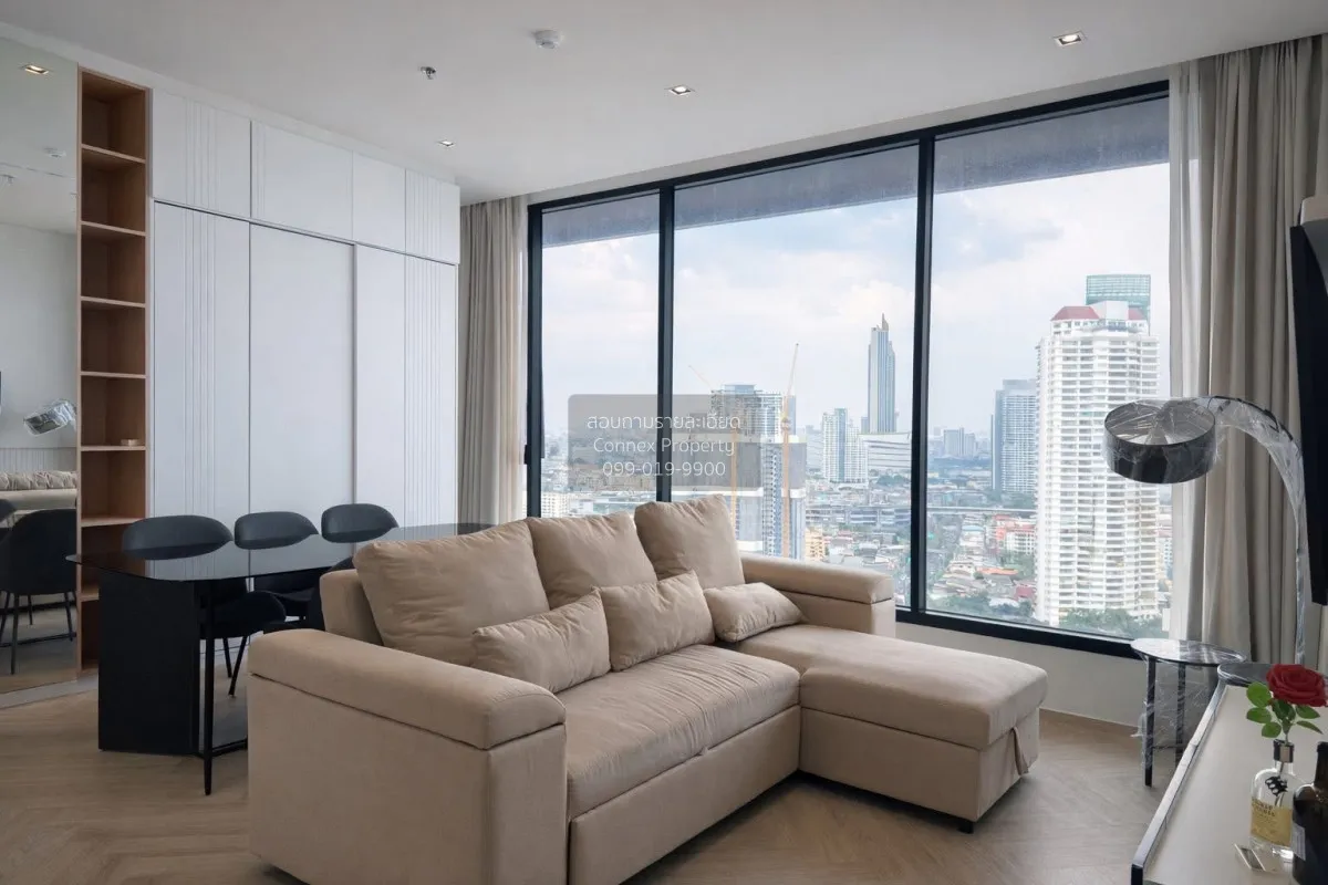 For Rent Condo , Chapter Charoennakhorn-Riverside , BTS-Krung Tho 1