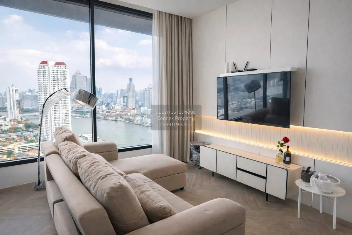 For Rent Condo , Chapter Charoennakhorn-Riverside , BTS-Krung Tho 2