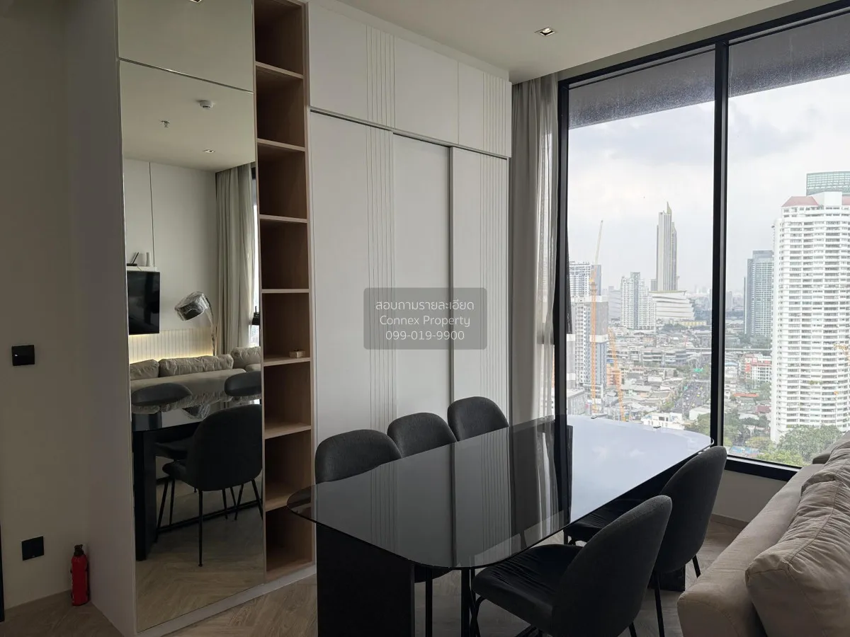 For Rent Condo , Chapter Charoennakhorn-Riverside , BTS-Krung Tho 2