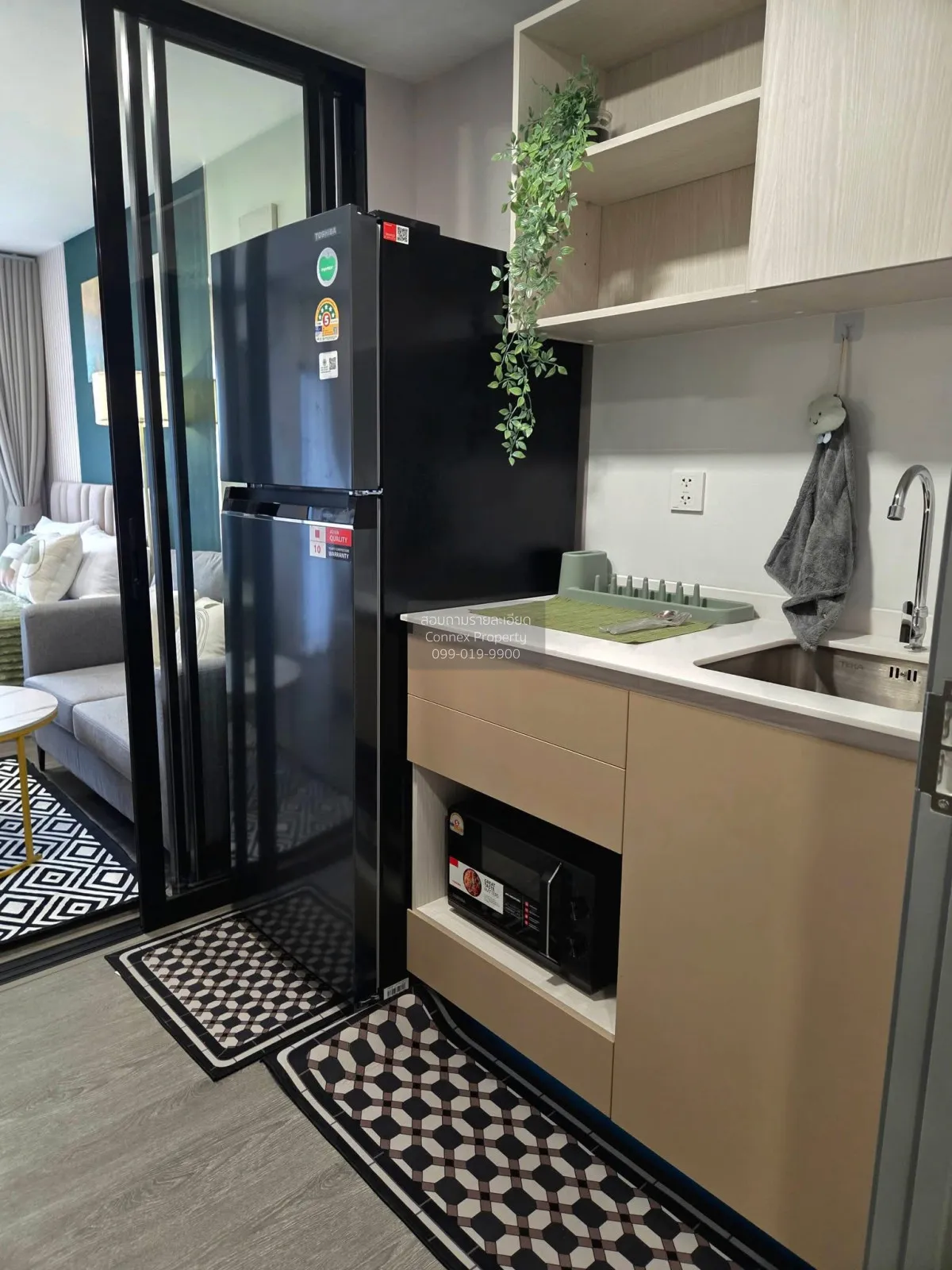 เช่าคอนโด  เคฟ วันเดอร์แลนด์ ห้องมุม คลองหนึ่ง คลองหลวง ปทุมธานี 