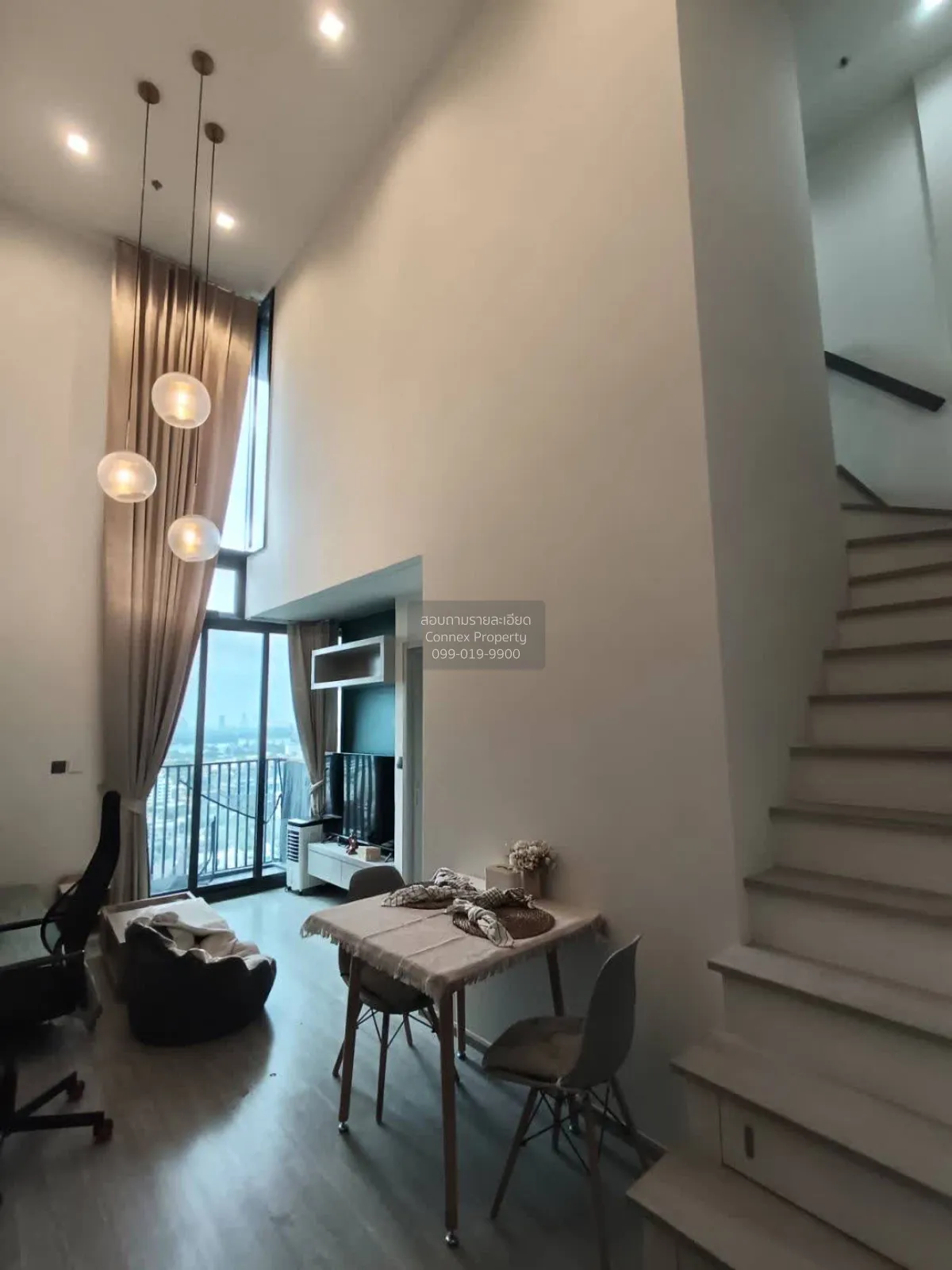 เช่าคอนโด  เดอะไลน์ สุขุมวิท 101 ชั้นสูง วิวแม่น้ำ BTS-ปุณณวิถี บ