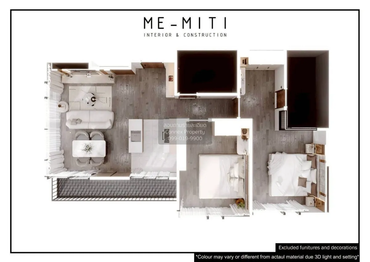 For Rent Condo , Rhythm Ekkamai Estate , BTS-Ekkamai , Khlong Tan 4