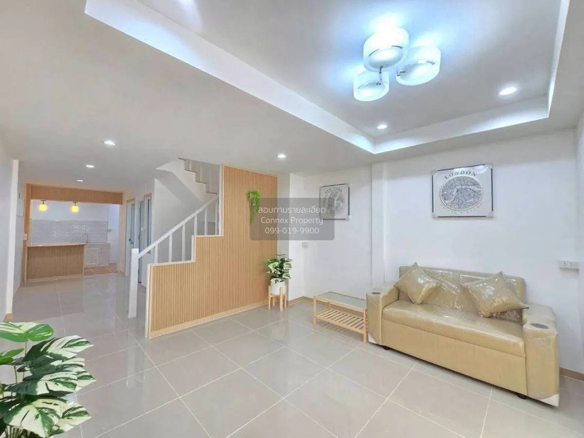 ขายทาวน์เฮ้าส์/ทาวน์โฮม  บ้านลุมพินี บางบัวทอง รีโนเวทใหม่ MRT-คล