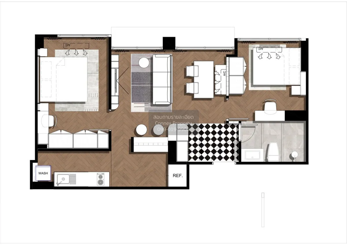 For Sale Condo , GARDEN PLACE , MRT-Ratchadaphisek , Sam Saen Nok 4
