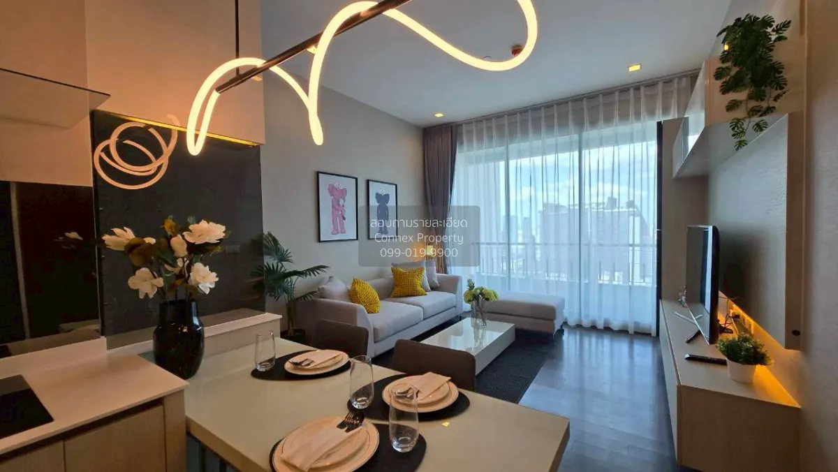For Rent Condo , Q Asoke , nice view , MRT-Phetchaburi , Makkasan 1