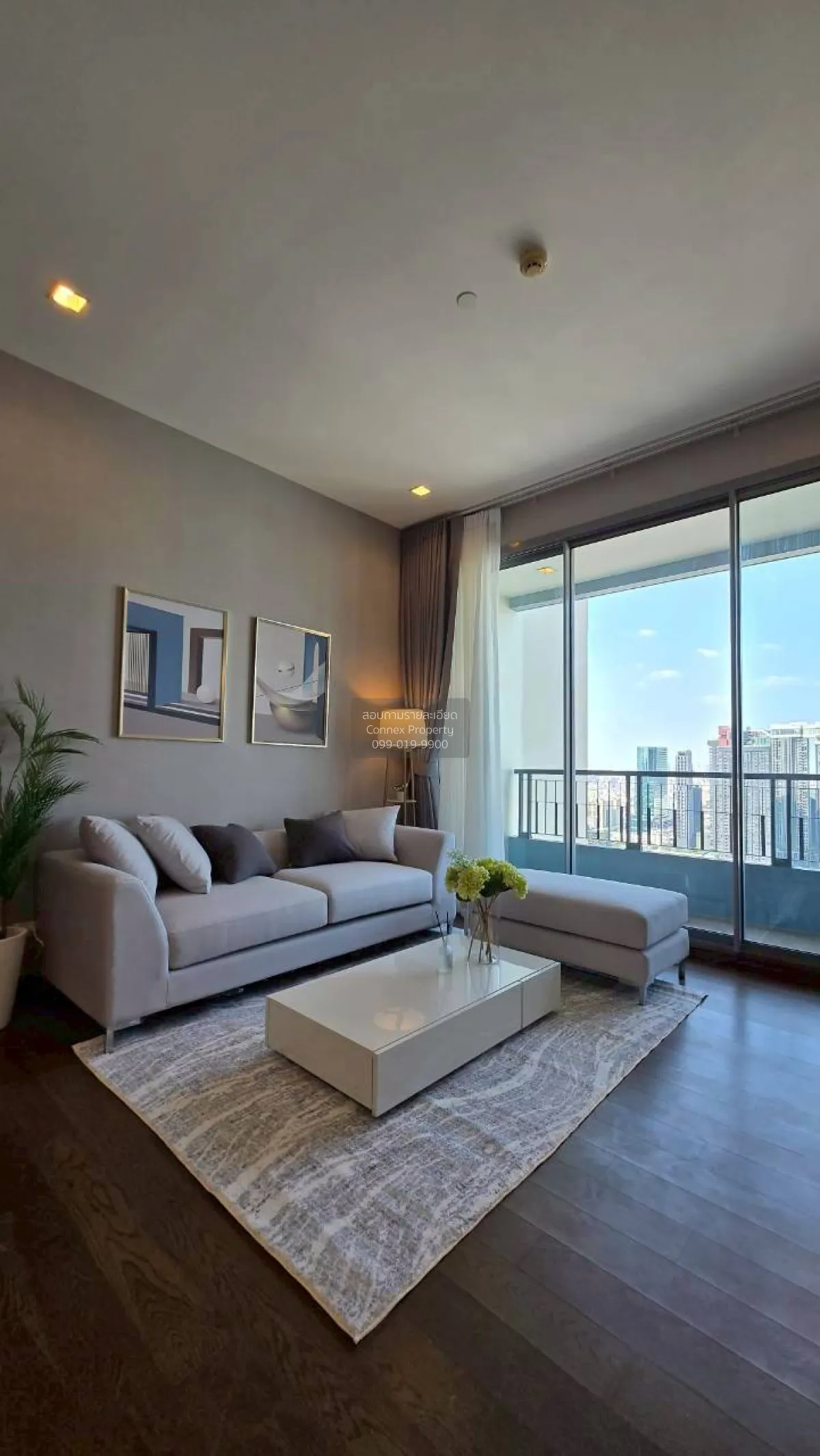 For Rent Condo , Q Asoke , nice view , MRT-Phetchaburi , Makkasan 1