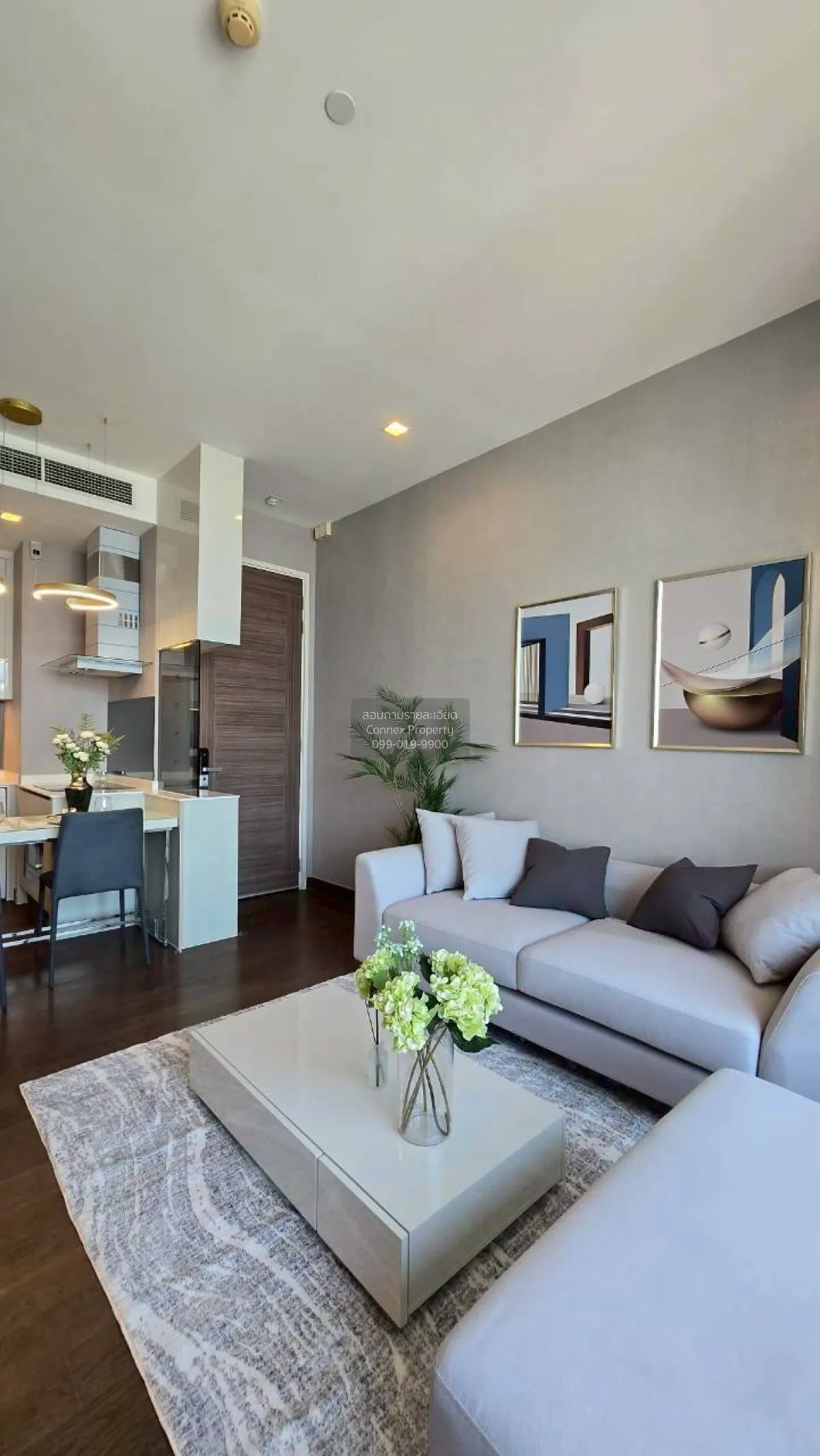 For Rent Condo , Q Asoke , nice view , MRT-Phetchaburi , Makkasan 3