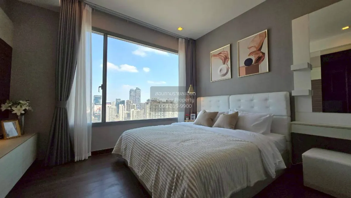 For Rent Condo , Q Asoke , nice view , MRT-Phetchaburi , Makkasan