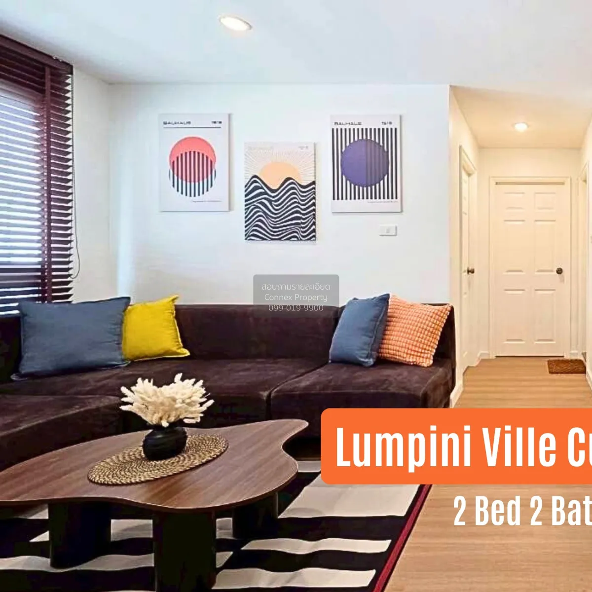 For Sale Condo , Lumpini Ville Cultural Center , MRT-Huai Khwang  1