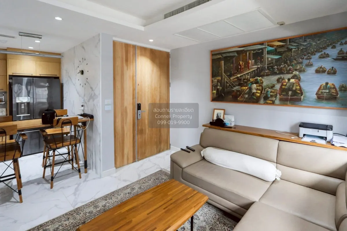 For Sale Condo , Baan Thanon Sarasin , newly renovated , BTS-Ratc