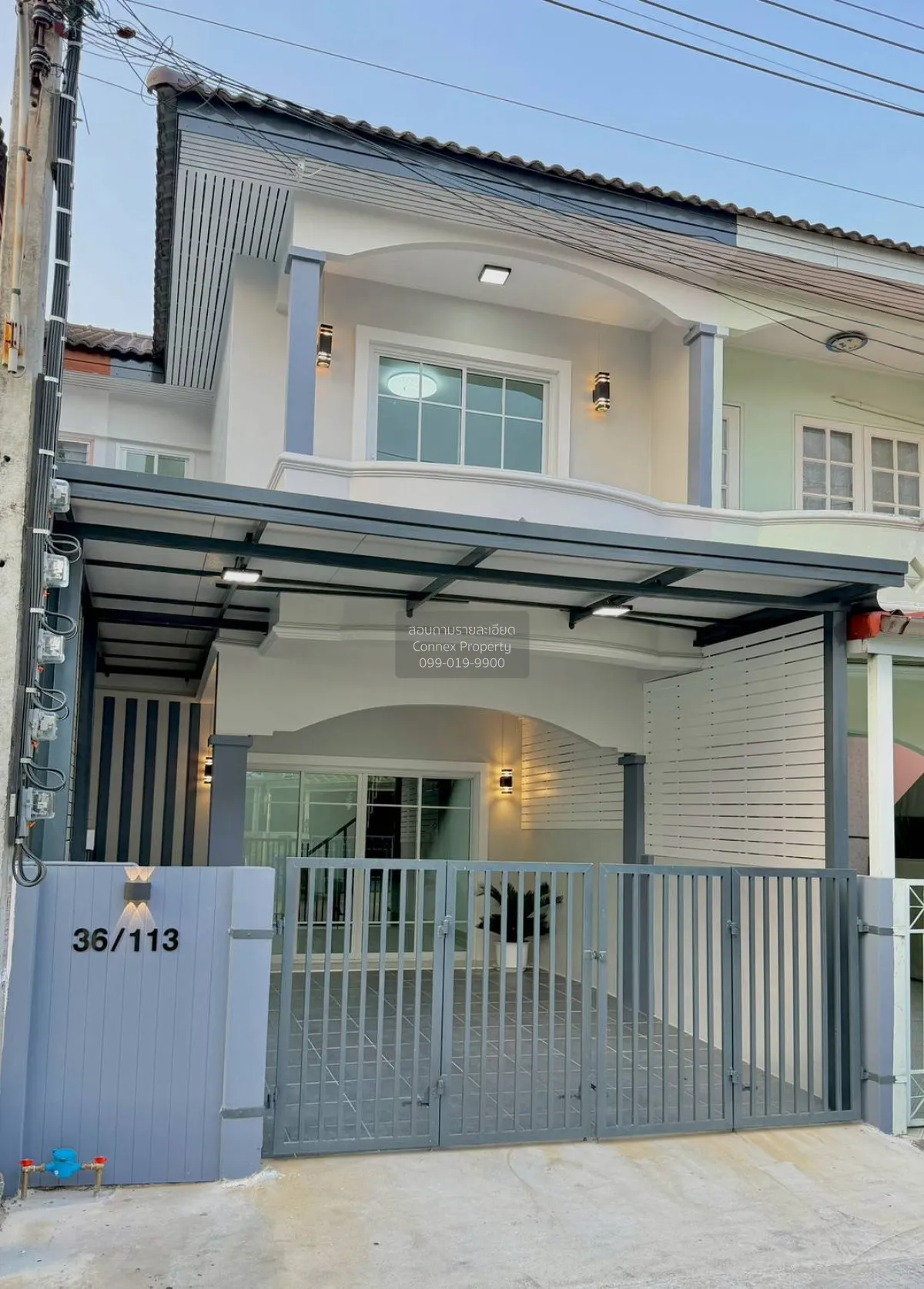 ขายทาวน์เฮ้าส์/ทาวน์โฮม  เปี่ยมสุข วัดพระนอน บางแม่นาง บางใหญ่ นน 2