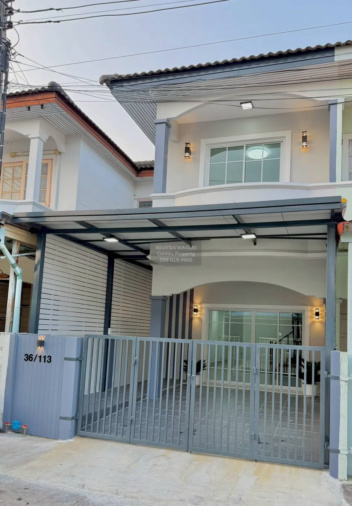 ขายทาวน์เฮ้าส์/ทาวน์โฮม  เปี่ยมสุข วัดพระนอน บางแม่นาง บางใหญ่ นน 3