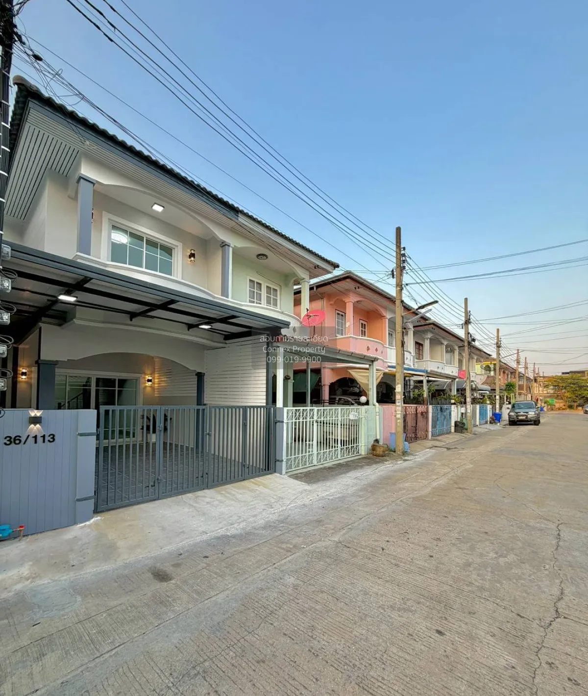 ขายทาวน์เฮ้าส์/ทาวน์โฮม  เปี่ยมสุข วัดพระนอน บางแม่นาง บางใหญ่ นน