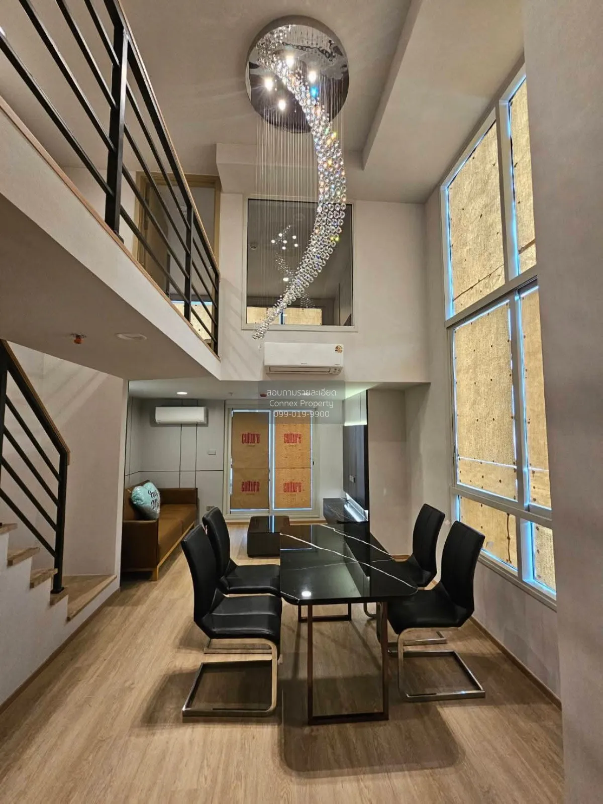 เช่าคอนโด  คัลเจอร์ จุฬา ดูเพล็กซ์ วิวสวย MRT-สามย่าน สี่พระยา เข 1