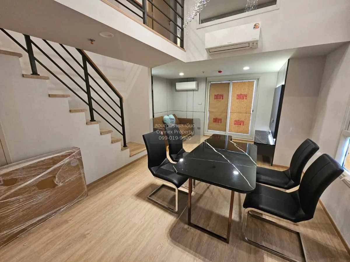 เช่าคอนโด  คัลเจอร์ จุฬา ดูเพล็กซ์ วิวสวย MRT-สามย่าน สี่พระยา เข 3