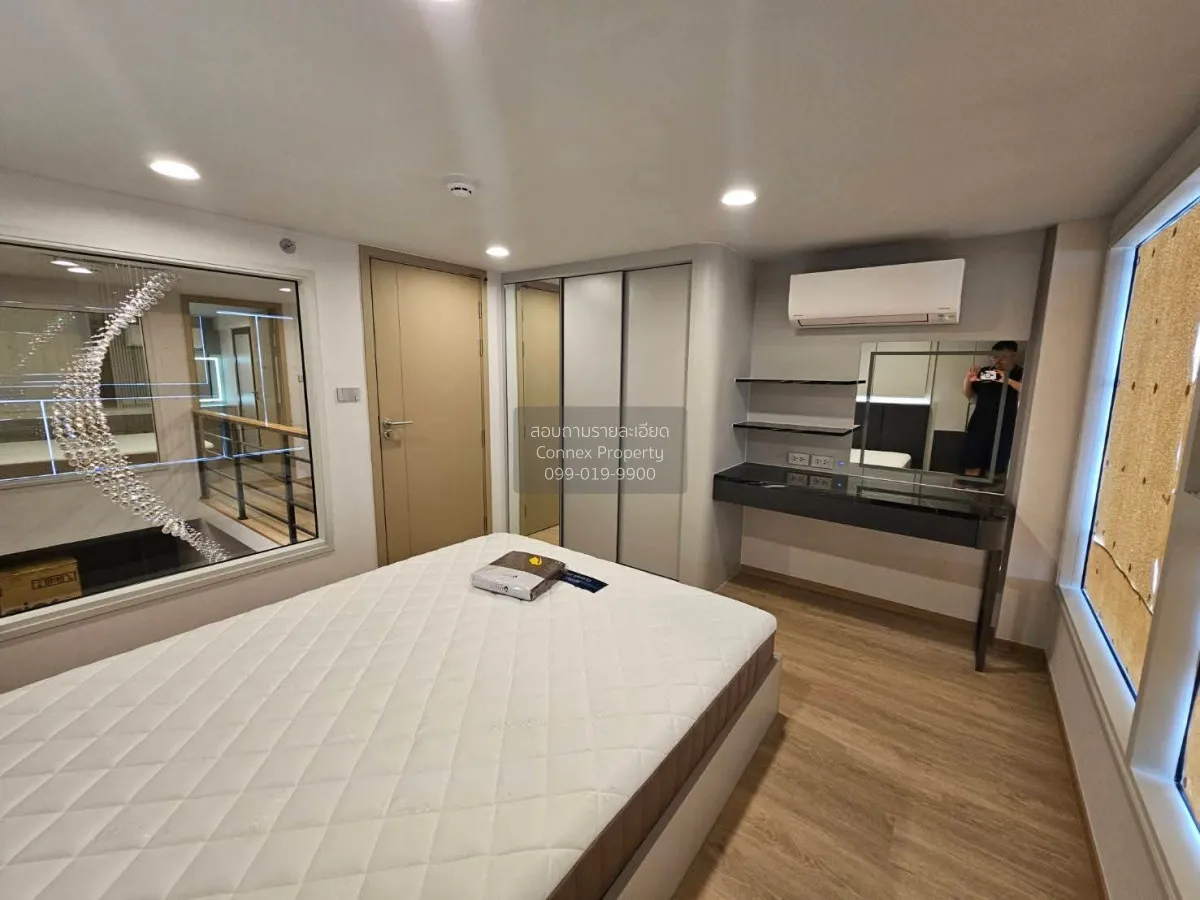 เช่าคอนโด  คัลเจอร์ จุฬา ดูเพล็กซ์ วิวสวย MRT-สามย่าน สี่พระยา เข