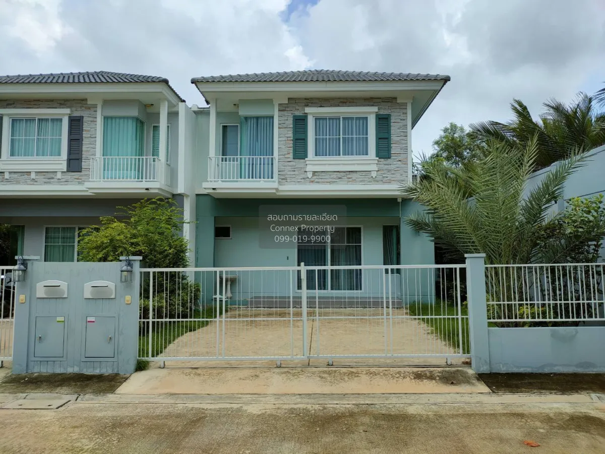 For Sale House , Villaggio Prachauthit 90 , corner unit , wide fr 1