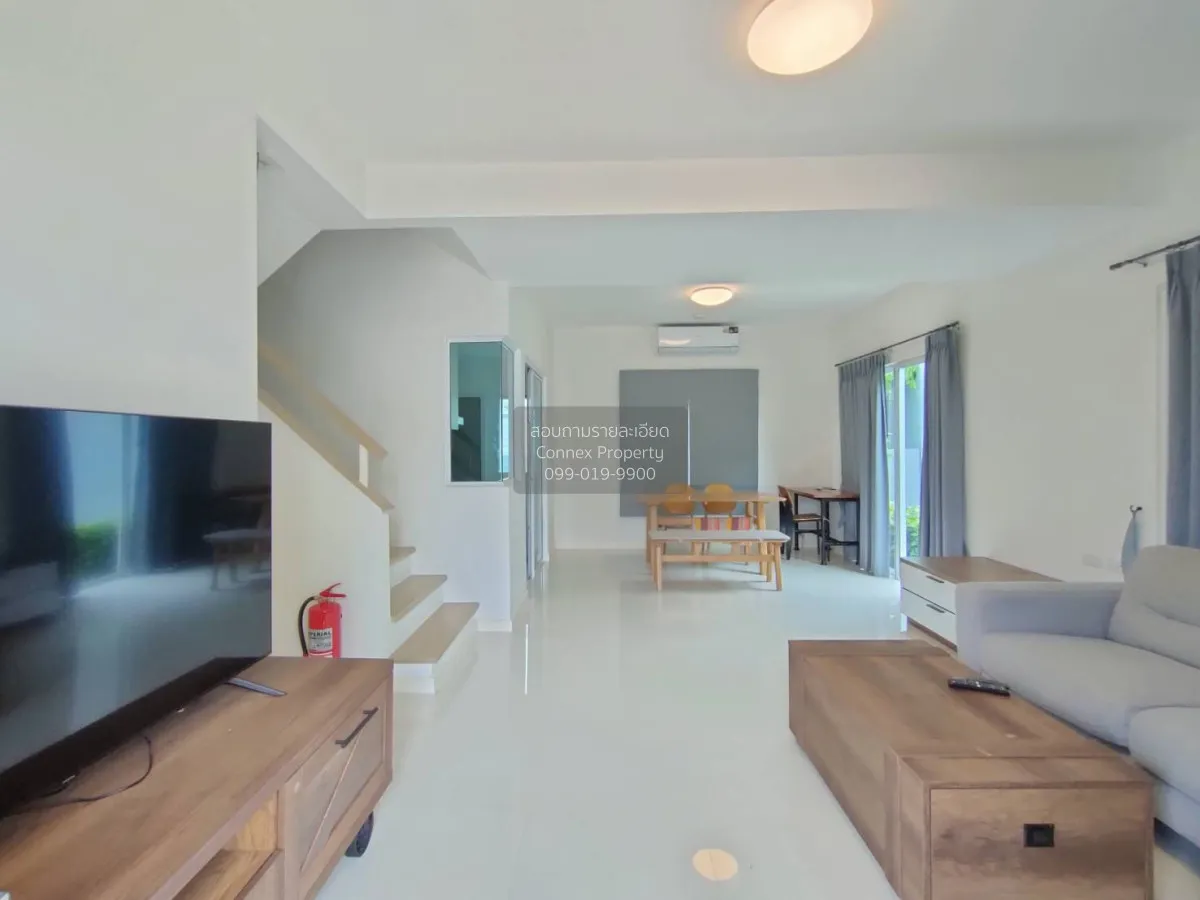 For Sale House , Villaggio Prachauthit 90 , corner unit , wide fr 3