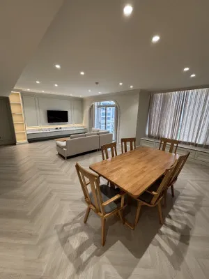 For Rent Condo , All Seasons Mansion , nice view , corner unit , wide frontage , newly renovated , BTS-Phloen Chit , Lumpini , Pathum Wan , Bangkok , CX-147182