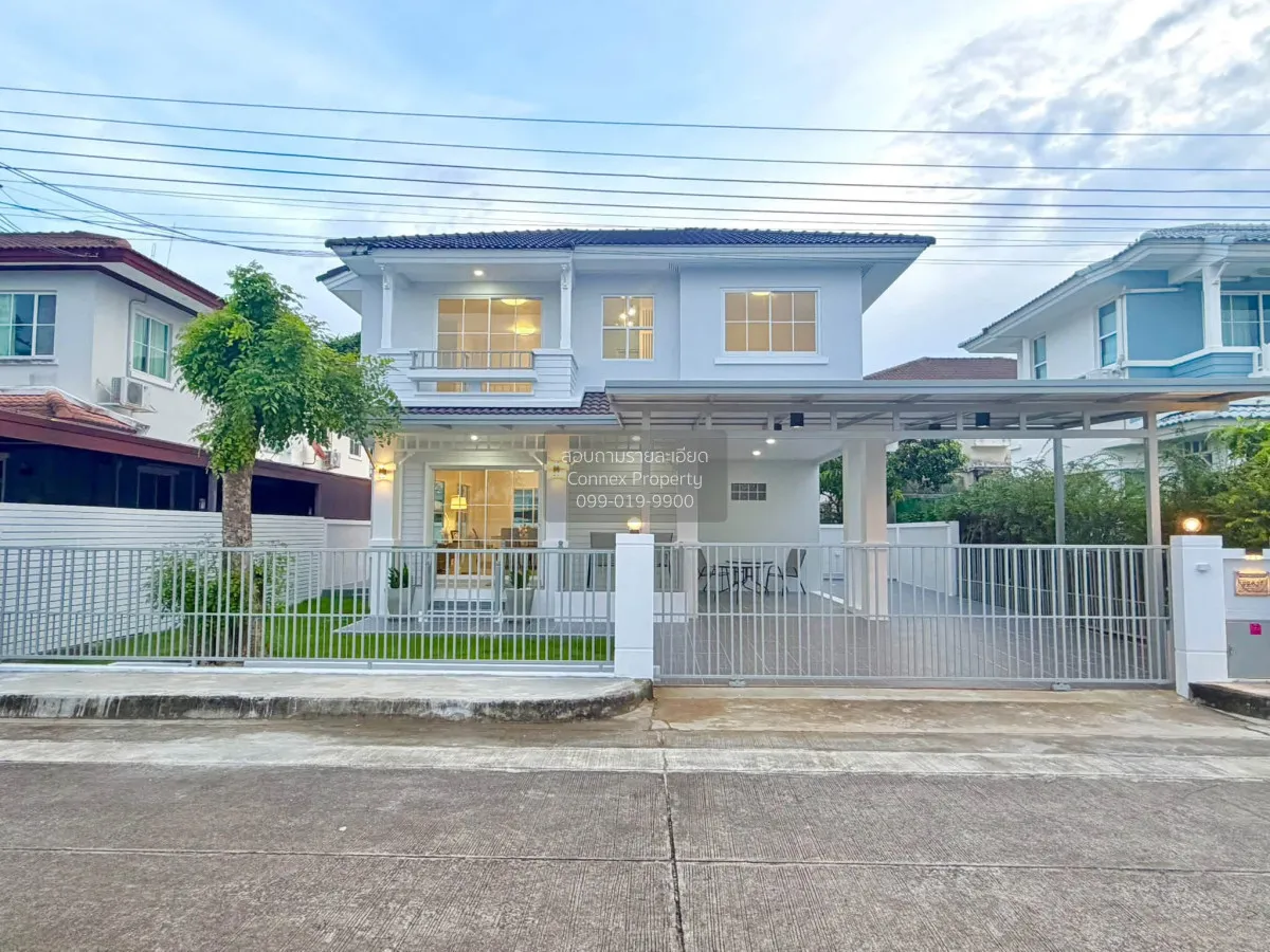 For Sale House , Chonlada Wat Lat Pla Duk , MRT-Khong Bang Phai , 1