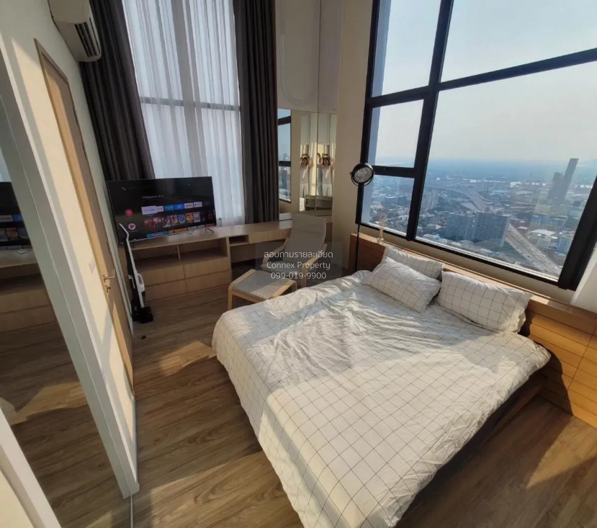 เช่าคอนโด  ไซมิส สุขุมวิท 48 ดูเพล็กซ์ วิวสวย ชั้นสูง วิวแม่น้ำ ร