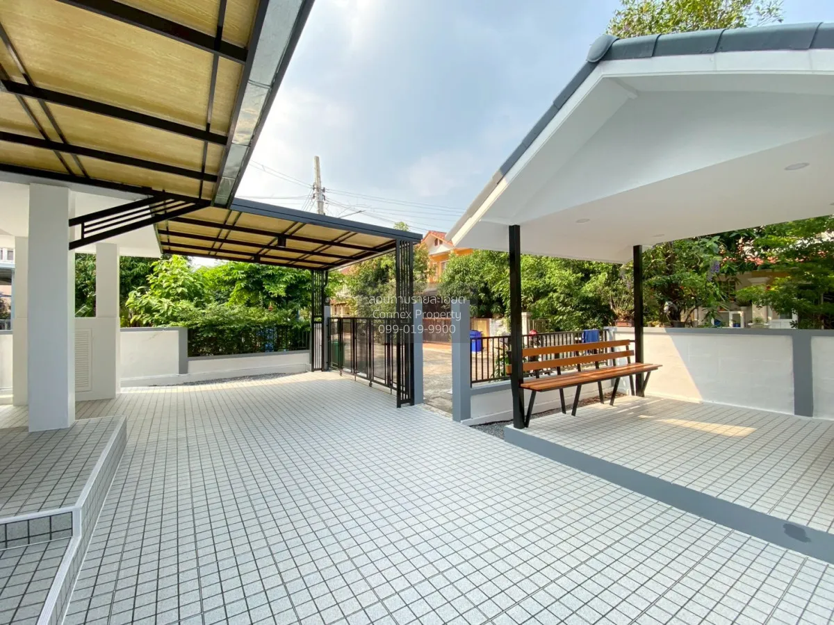 ขายบ้าน  ศิลปการพาร์ค 3 วงแหวน-รัตนาธิเบศร์ ห้องมุม หน้ากว้าง รีโ 4