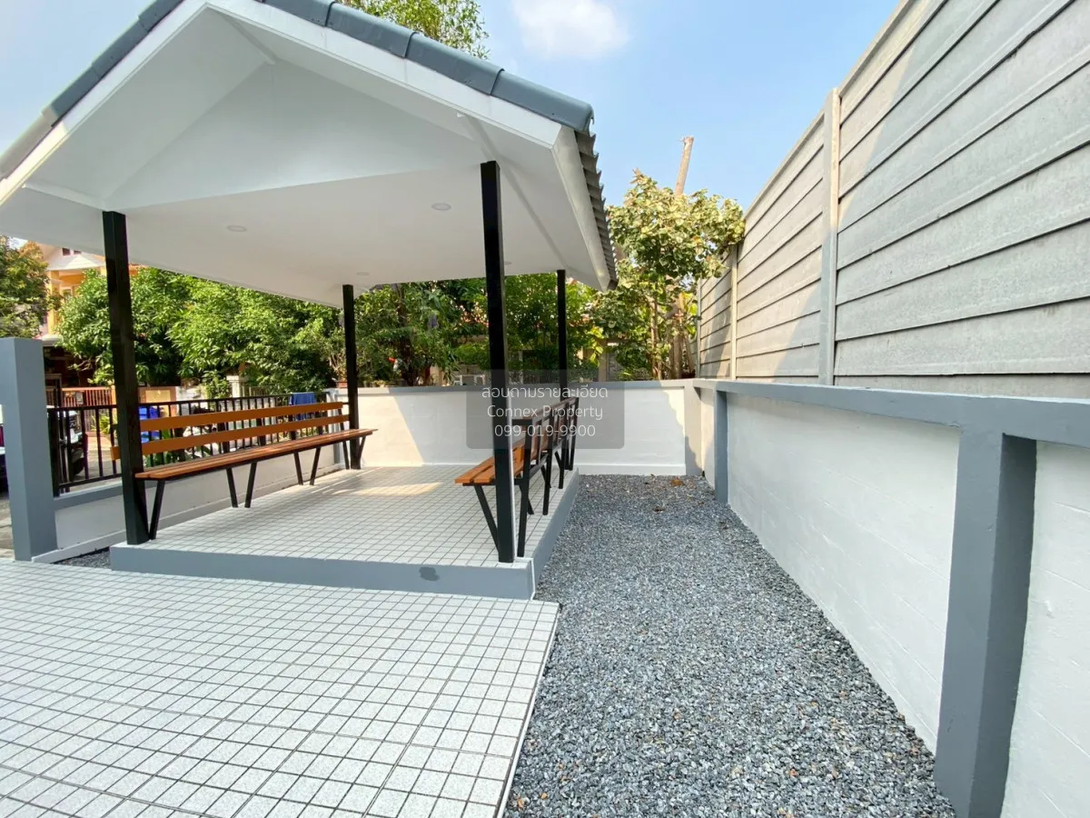 ขายบ้าน  ศิลปการพาร์ค 3 วงแหวน-รัตนาธิเบศร์ ห้องมุม หน้ากว้าง รีโ