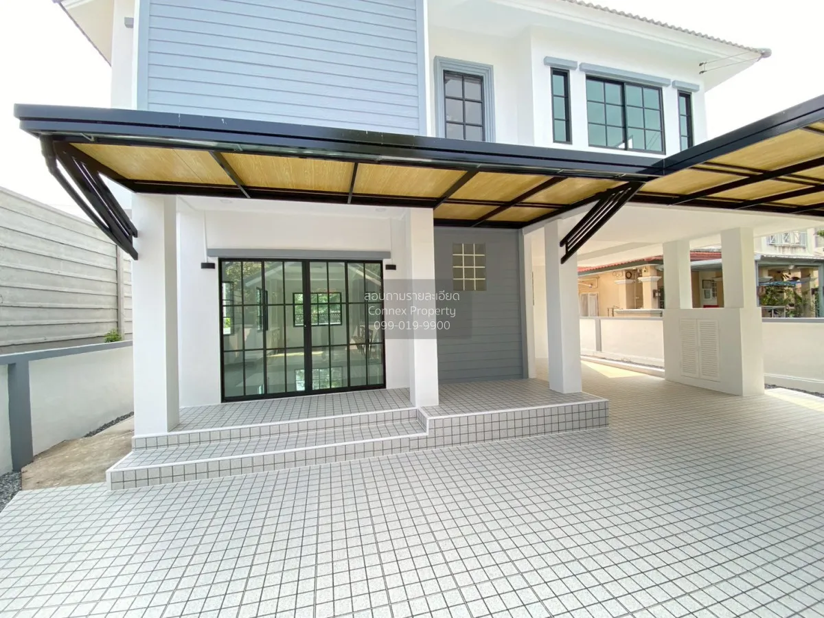 ขายบ้าน  ศิลปการพาร์ค 3 วงแหวน-รัตนาธิเบศร์ ห้องมุม หน้ากว้าง รีโ