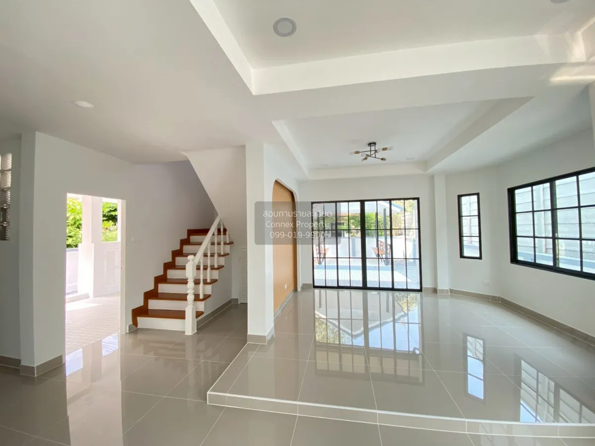 ขายบ้าน  ศิลปการพาร์ค 3 วงแหวน-รัตนาธิเบศร์ ห้องมุม หน้ากว้าง รีโ