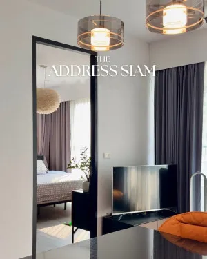 For Rent Condo , The Address Siam , BTS-Ratchathewi , Thanon Phetchaburi , Rat Thewi , Bangkok , CX-147445