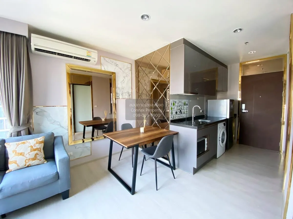 เช่าคอนโด  ริทึ่ม อโศก วิวสวย ชั้นสูง ห้องมุม MRT-พระราม 9 มักกะส 1