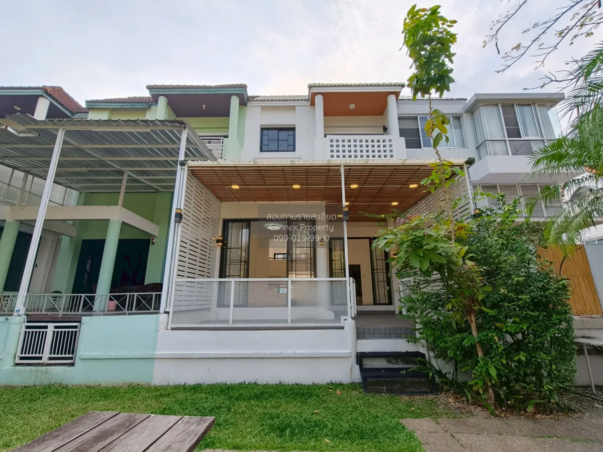 ขายทาวน์เฮ้าส์/ทาวน์โฮม ไพรเวท วิลล่า รีโนเวทใหม่ หน้าบ้านติดสวน  2