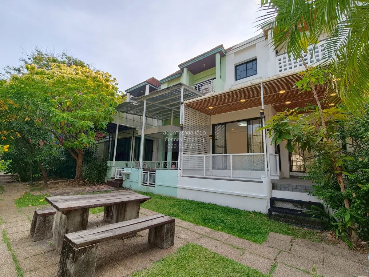 ขายทาวน์เฮ้าส์/ทาวน์โฮม ไพรเวท วิลล่า รีโนเวทใหม่ หน้าบ้านติดสวน 