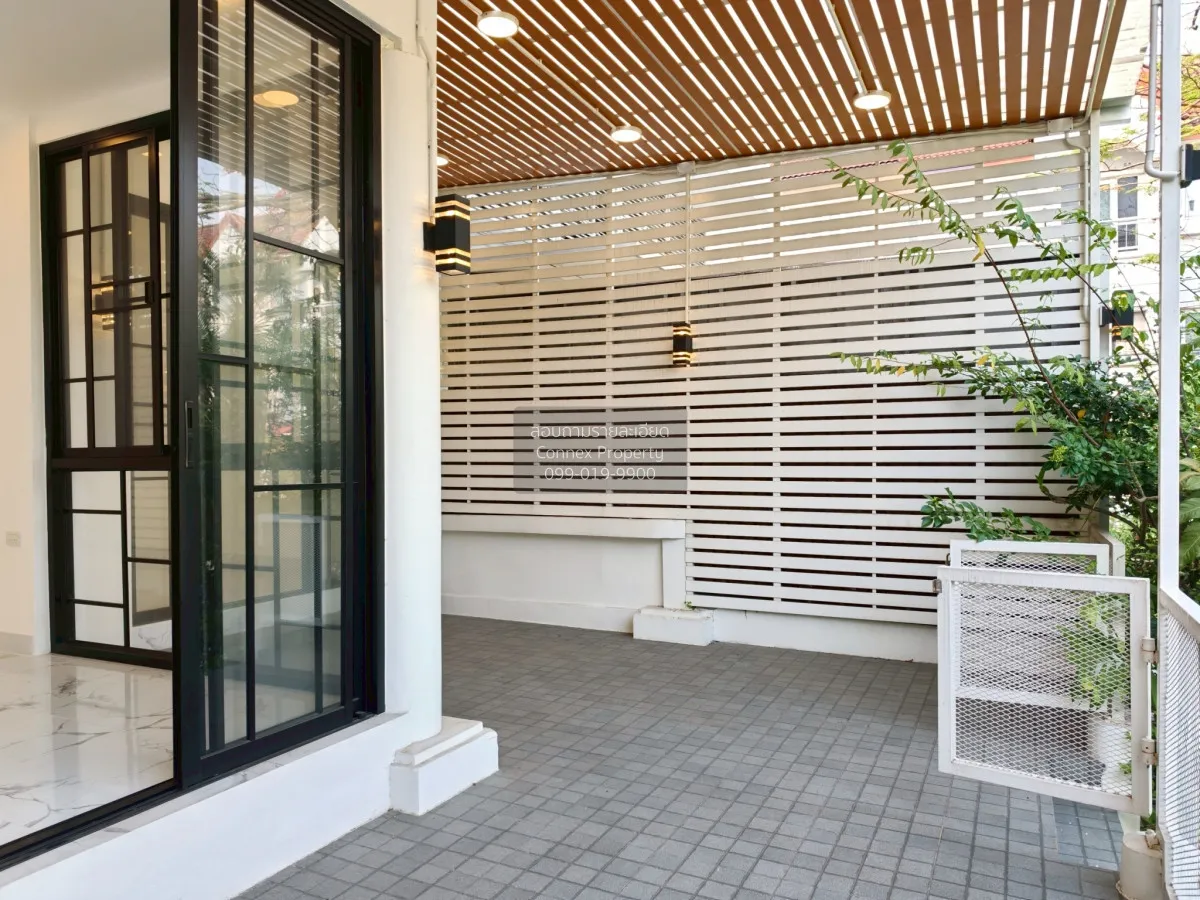 ขายทาวน์เฮ้าส์/ทาวน์โฮม ไพรเวท วิลล่า รีโนเวทใหม่ หน้าบ้านติดสวน 