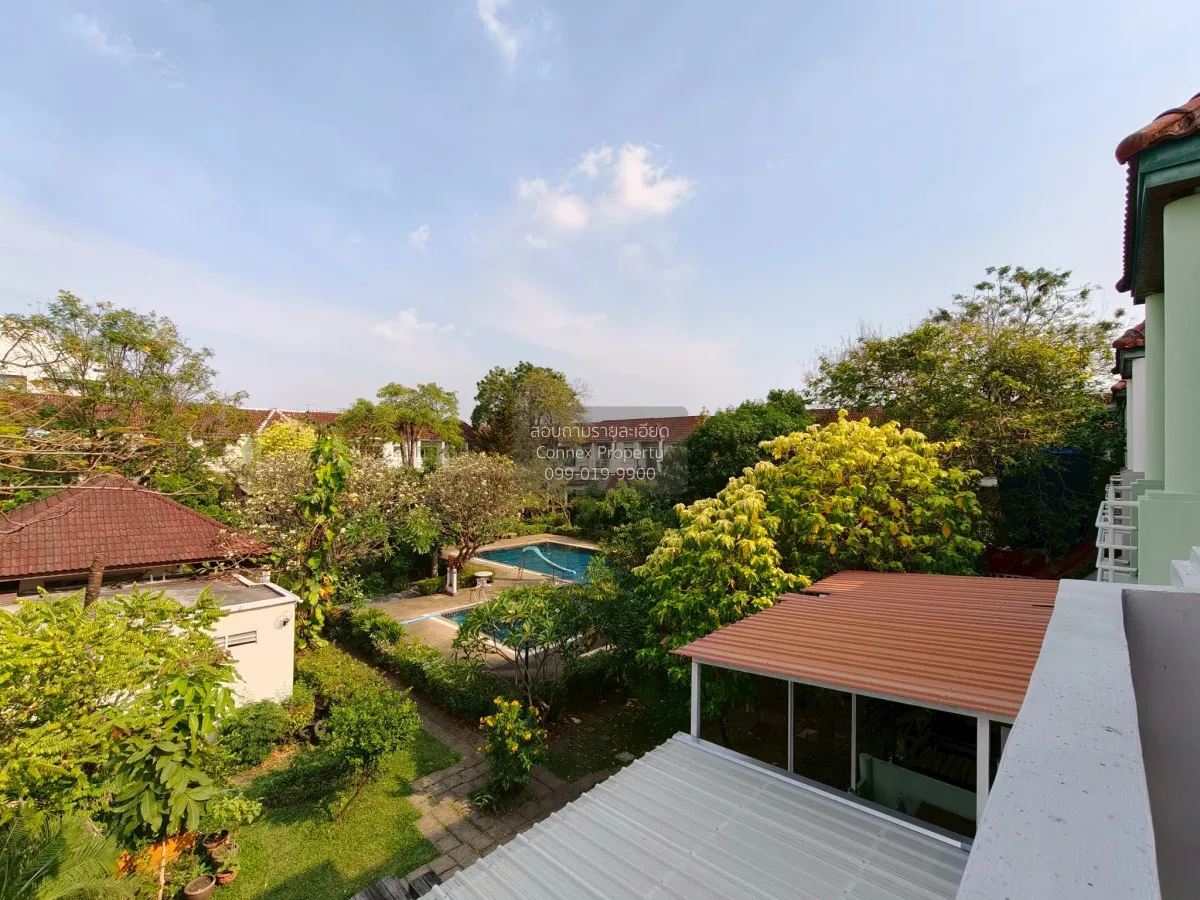 ขายทาวน์เฮ้าส์/ทาวน์โฮม ไพรเวท วิลล่า รีโนเวทใหม่ หน้าบ้านติดสวน 