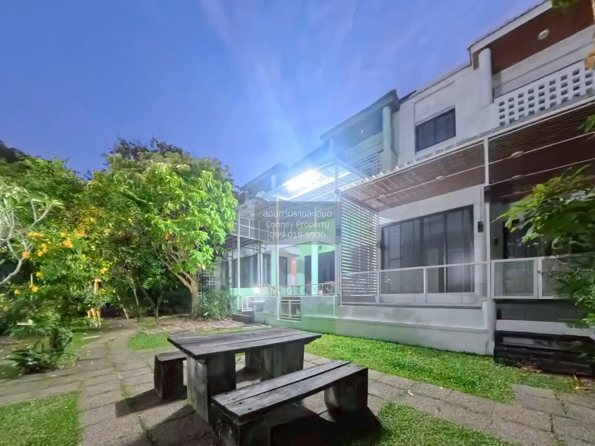 ขายทาวน์เฮ้าส์/ทาวน์โฮม ไพรเวท วิลล่า รีโนเวทใหม่ หน้าบ้านติดสวน 