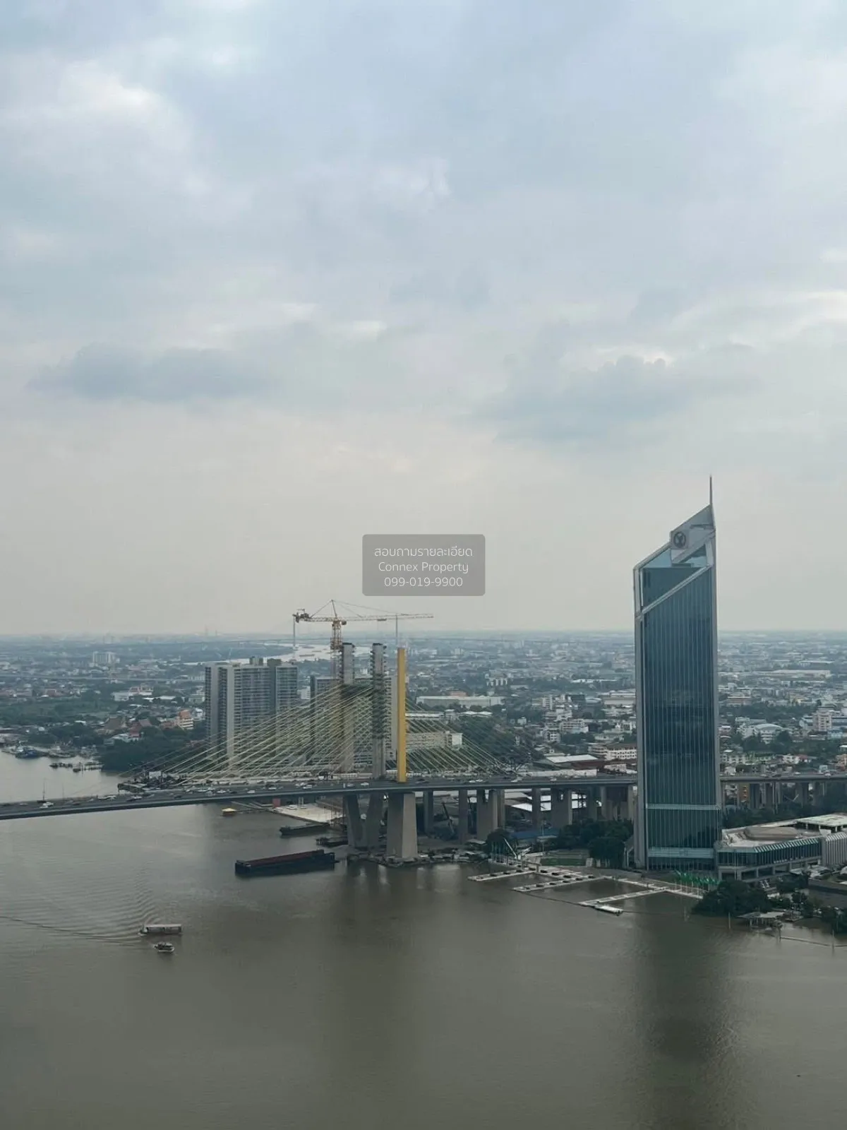 ขายคอนโด  คณาพญา เรสซิเดนซ์ ชั้นสูง วิวแม่น้ำ บางโคล่ เขต ยานนาวา