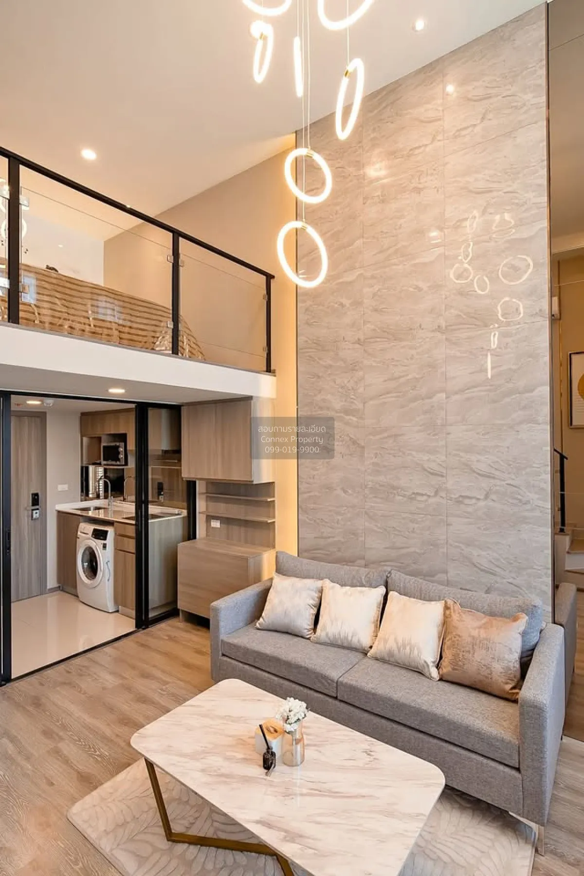 For Rent Condo , Knightsbridge Kaset Society , Duplex , high floo