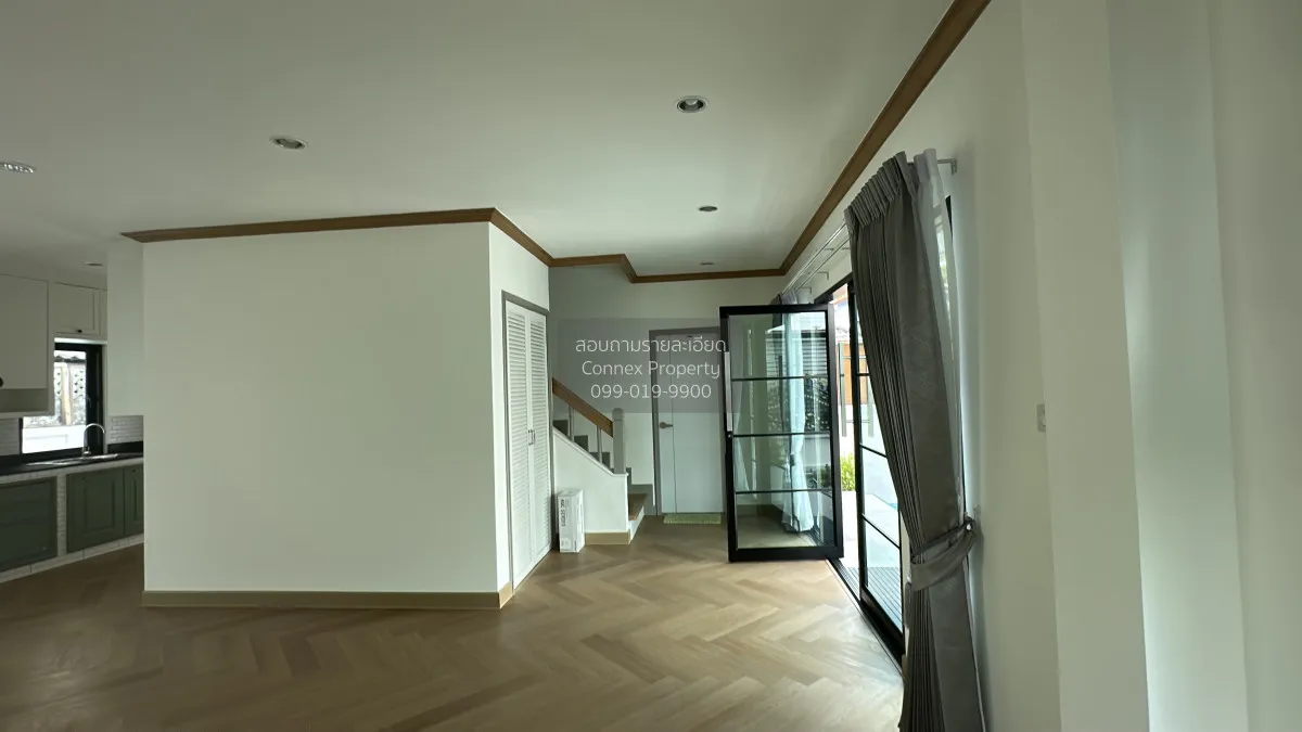 For Sale House , Baan Sathaporn Rangsit , wide frontage , newly r