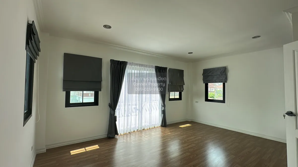 For Sale House , Baan Sathaporn Rangsit , wide frontage , newly r