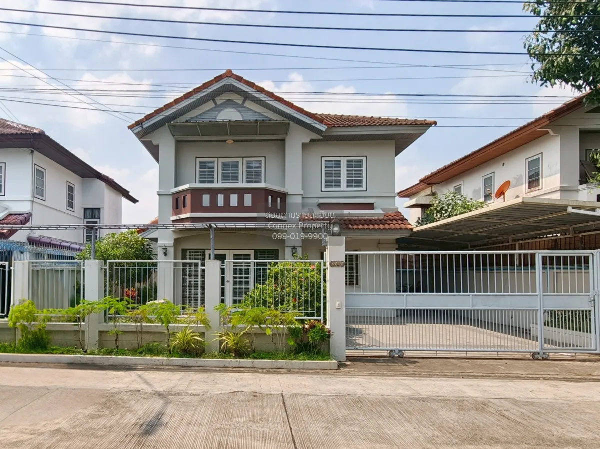 ขายบ้านเดี่ยว มัลลิกา ทวีวัฒนา 4นอน หน้ากว้าง รีโนเวทใหม่ ศาลาธรร