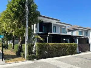 For Rent House , Pruksa Delight Bangna - Srinakarin , corner unit , Bang Phli Yai , Bang Phli , Samut Prakarn , CX-147684