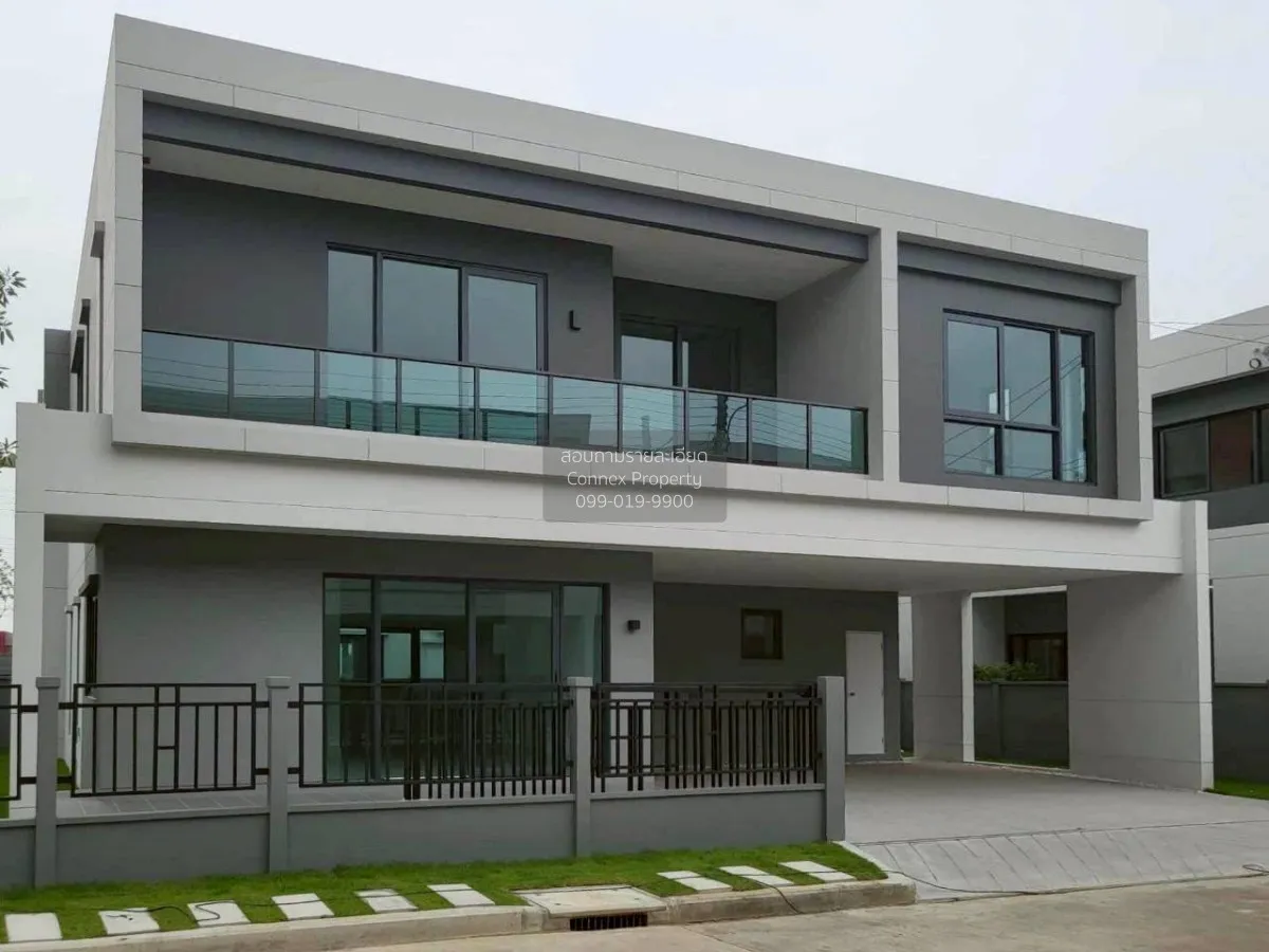 ขายบ้านเดี่ยว เซนโทร รามอินทรา-จตุโชติ 2 หลังมุม หลังใหญ่สุดในโคร 1