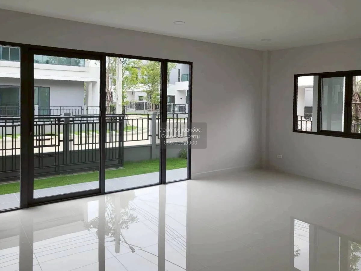 ขายบ้านเดี่ยว เซนโทร รามอินทรา-จตุโชติ 2 หลังมุม หลังใหญ่สุดในโคร